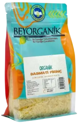 Beyorganik Organik Basmati Pirinç 500 Gr - 1