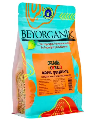Beyorganik Organik Sebzeli Arpa Şehriye 300 Gr - 1